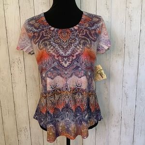 NWT One World Short Sleeve Shirt Small